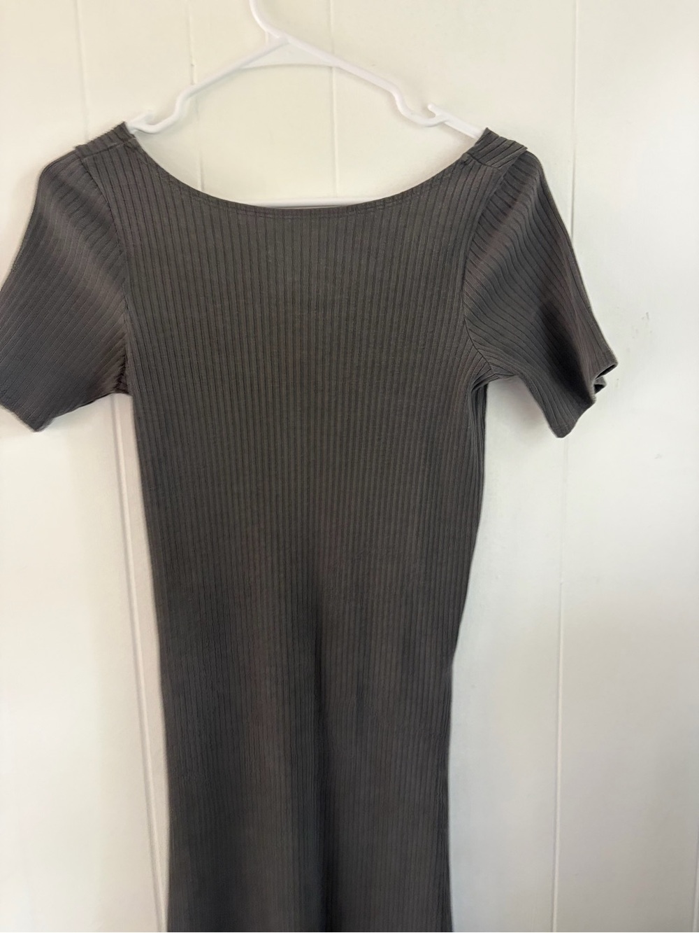 NSF ribbed gray dress small - Picture 1 of 6